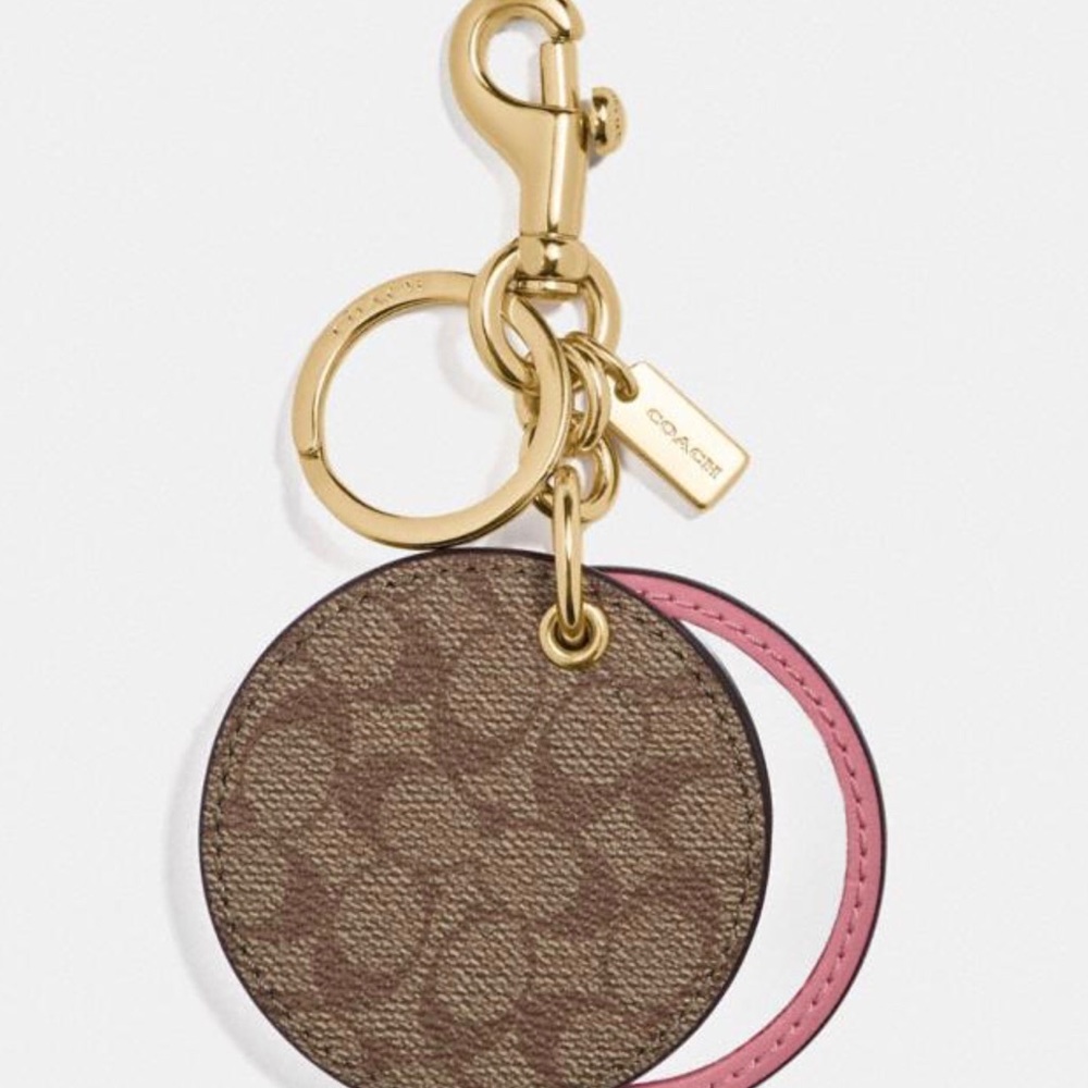 Coach Mirror Keychain BRAND NEW